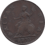 1773 FARTHING ( GVF ) 3