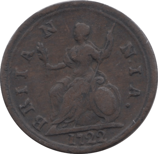 1722 FARTHING ( VF ) 3