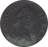 1754 FARTHING ( GVF ) 3