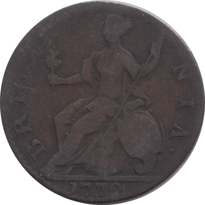 1772 HALFPENNY ( N FINE ) 2