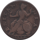 1736 HALFPENNY ( FINE ) 2