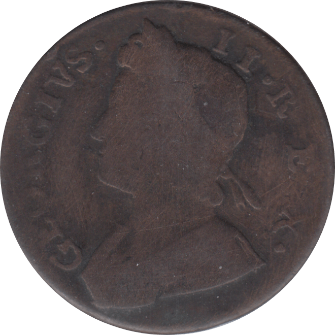 1736 HALFPENNY ( FINE ) 2