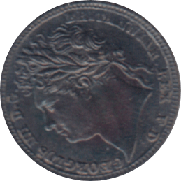 1823 MAUNDY ONE PENNY ( AUNC )