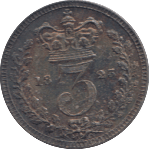 1823 MAUNDY THREEPENCE ( UNC )