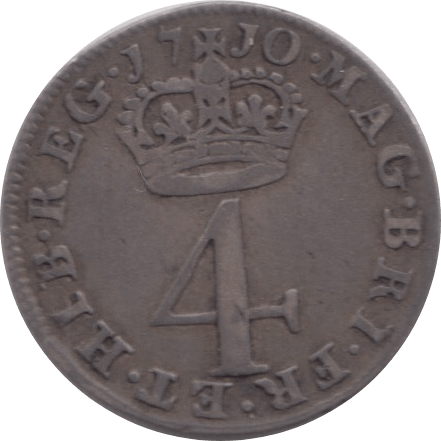 1710 MAUNDY FOURPENCE ( GF ) 1