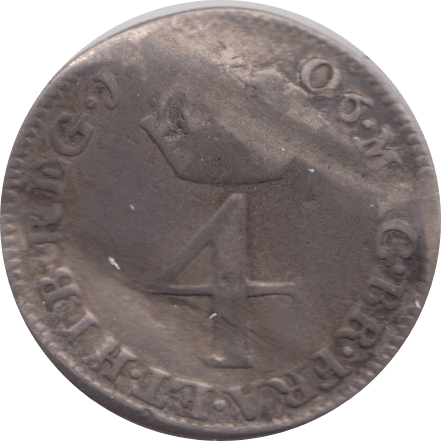 1706 MAUNDY FOURPENCE ( FAIR ) 1