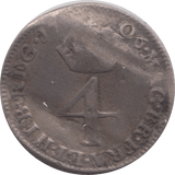 1706 MAUNDY FOURPENCE ( FAIR ) 1