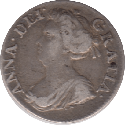 1706 MAUNDY THREEPENCE ( GF ) 1