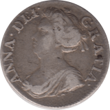 1706 MAUNDY THREEPENCE ( GF ) 1