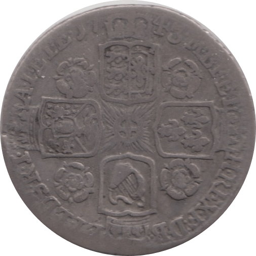 1743 SIXPENCE ( FINE )