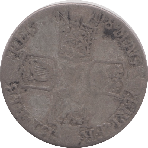 1708 SIXPENCE E ( FAIR )