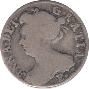 1708 SIXPENCE E ( FAIR )