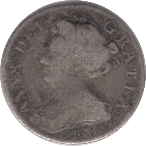 1703 SIXPENCE ( FAIR ) 1