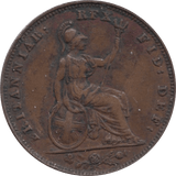 1836 FARTHING ( GVF ) 1 - Farthing - Cambridgeshire Coins