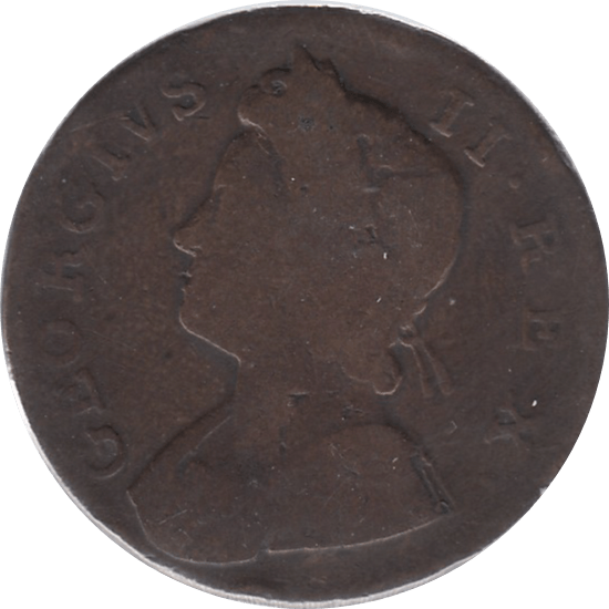 1739 HALFPENNY ( FINE )