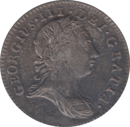 1762 MAUNDY THREEPENCE ( GVF ) 4