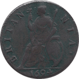 1694 FARTHING ( VF ) 1