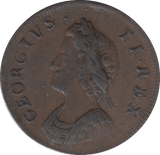 1730 FARTHING ( EF ) 1