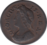 1736 FARTHING ( EF ) 1