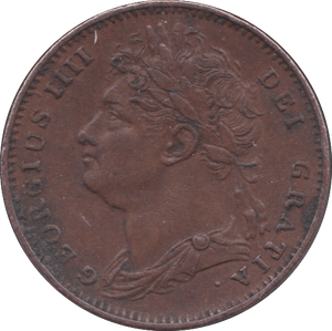 1823 FARTHING ( EF ) B