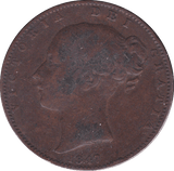 1847 FARTHING ( GF ) B - Farthing - Cambridgeshire Coins