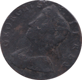 1730 HALFPENNY ( F ) B