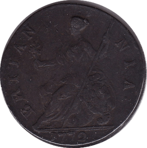 1772 HALFPENNY ( VF )