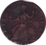 1775 HALFPENNY ( VF )