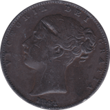 1841 FARTHING ( GVF ) - Farthing - Cambridgeshire Coins