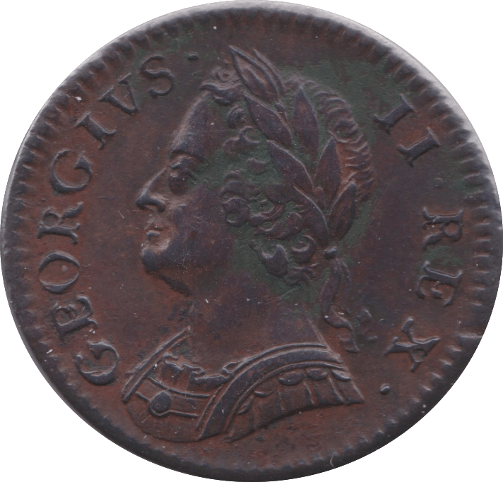 1754 FARTHING ( GVF ) B