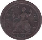 1721 HALFPENNY ( F ) C