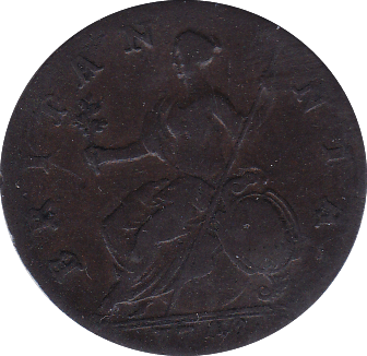 1748 HALFPENNY ( GF )