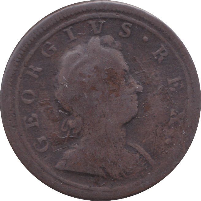 1721 HALFPENNY ( F ) C