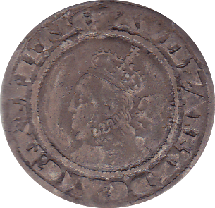 1568 ELIZABETH 1ST SILVER SIXPENCE  ( SPINK 2562 ) REF 28