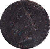 1826 FARTHING ( F ) - Farthing - Cambridgeshire Coins