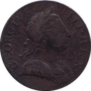 1770 HALFPENNY ( VF ) B