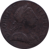 1770 HALFPENNY ( VF ) B