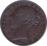 1840 FARTHING ( F ) - Farthing - Cambridgeshire Coins