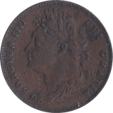 1822 FARTHING ( GF ) B