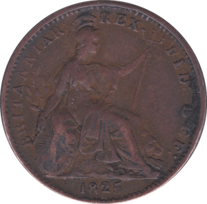 1825 FARTHING ( GF ) A - Farthing - Cambridgeshire Coins