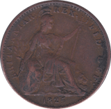 1825 FARTHING ( GF ) A - Farthing - Cambridgeshire Coins