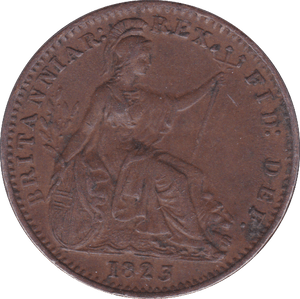 1823 FARTHING ( EF ) B