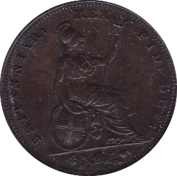 1828 FARTHING ( EF ) - Farthing - Cambridgeshire Coins