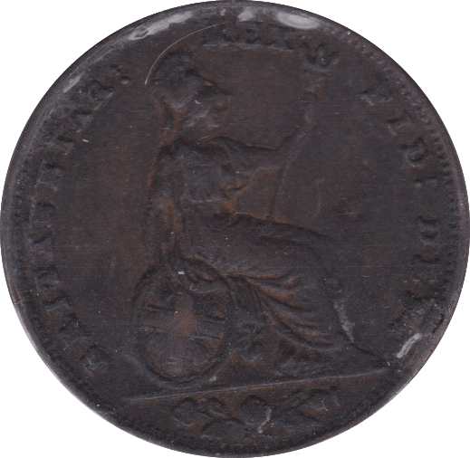 1835 FARTHING ( F ) - Farthing - Cambridgeshire Coins