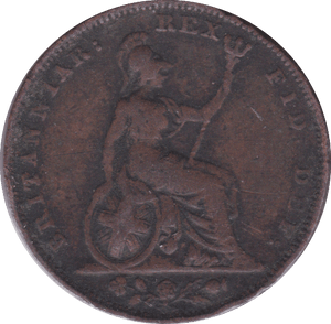 1826 FARTHING ( GF ) - Farthing - Cambridgeshire Coins