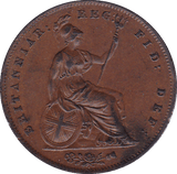 1854 PENNY ( AUNC ) C - Penny - Cambridgeshire Coins