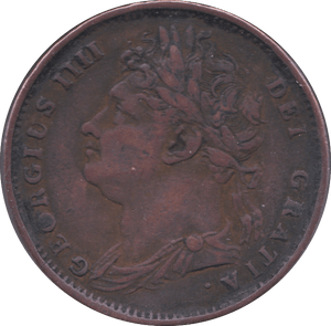 1825 FARTHING ( GF ) A - Farthing - Cambridgeshire Coins