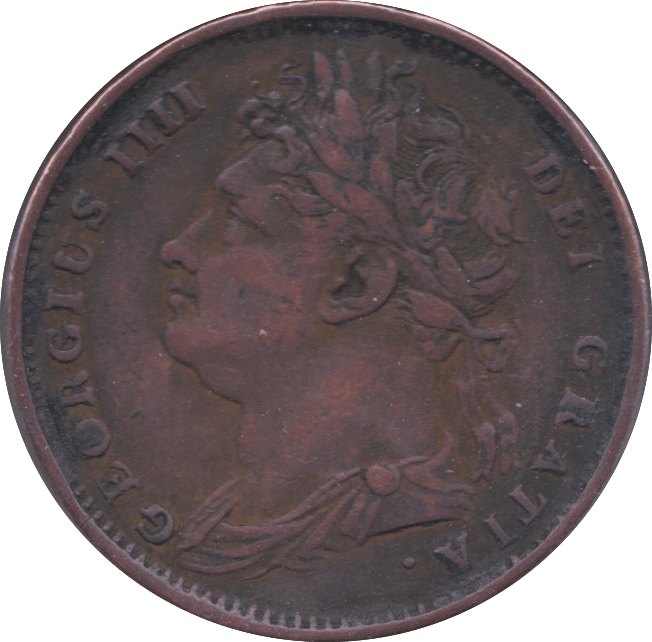 1825 FARTHING ( GF ) A - Farthing - Cambridgeshire Coins