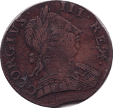 1775 HALFPENNY ( VF )