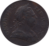 1773 HALFPENNY ( VF ) B